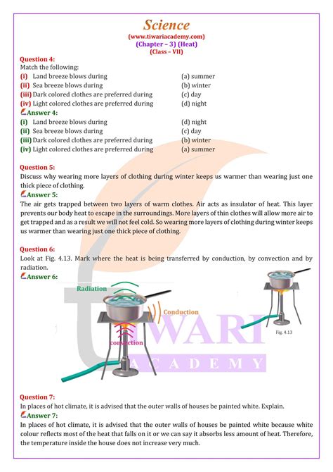 NCERT Solutions for Class 7 Science Chapter 7 Free PDF Download .